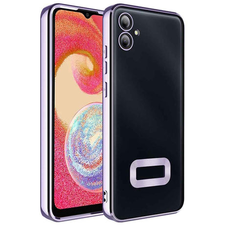 Galaxy A07 Kılıf Kamera Korumalı Logo Gösteren Zore Omega Kapak