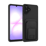 Galaxy A07 Kılıf Kartlıklı TPU Zore Bikart Kapak
