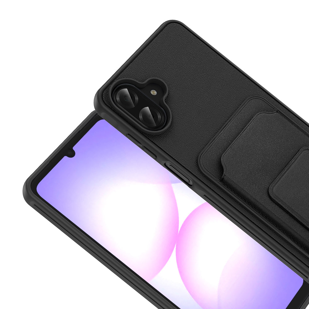 Galaxy A07 Kılıf Kartlıklı TPU Zore Bikart Kapak