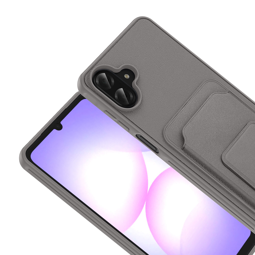Galaxy A07 Kılıf Kartlıklı TPU Zore Bikart Kapak