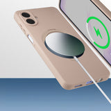 Galaxy A07 Kılıf M-safe Şarj Özellikli Standlı Zore Samara Kapak