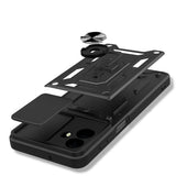 Galaxy A07 Kılıf Magnetik Standlı Kamera Korumalı Zore Sürgülü Vega Kapak