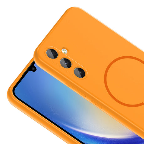 Galaxy A14 Kılıf M-safe Şarj Özellikli Zore Meta Kapak