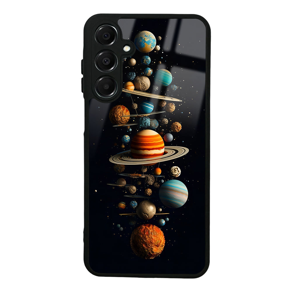 Galaxy A16 Kılıf Kamera Korumalı Desenli Zore Lusi Kapak