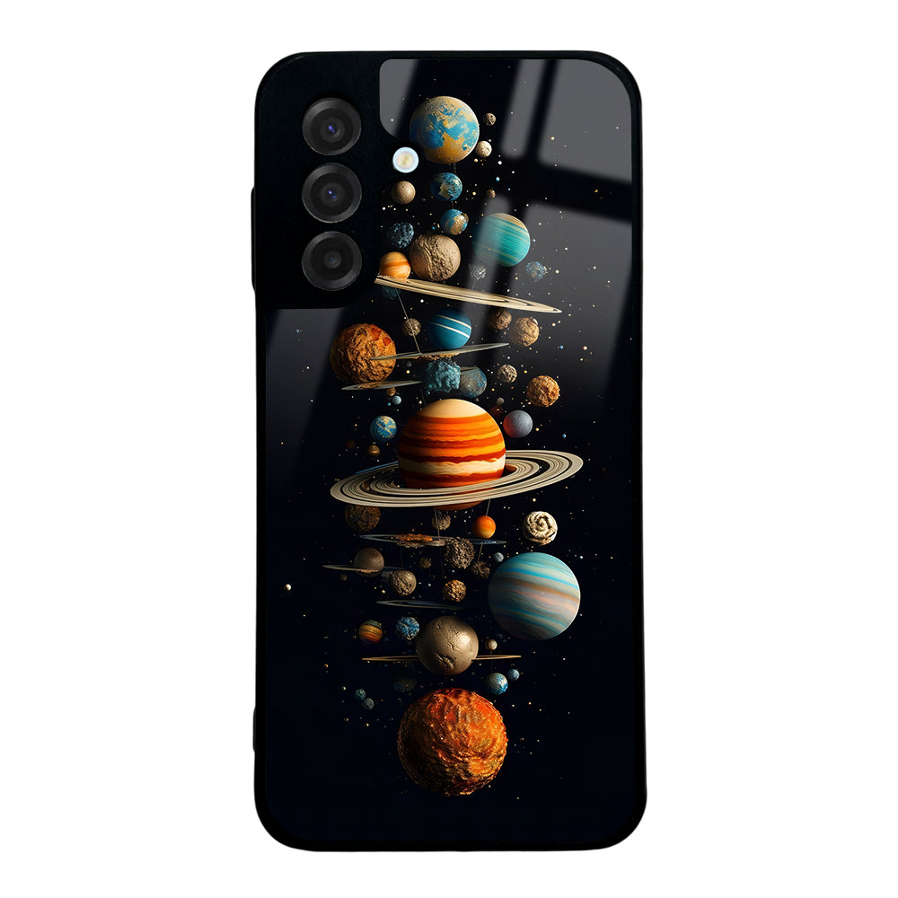 Galaxy A17 Kılıf Kamera Korumalı Desenli Zore Lusi Kapak