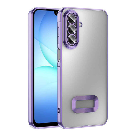 Galaxy A17 Kılıf Kamera Korumalı Logo Gösteren Zore Omega Kapak