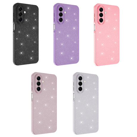 Galaxy A17 Kılıf Kamera Korumalı Simli Lüks Zore Koton Kapak