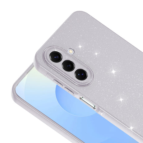 Galaxy A17 Kılıf Kamera Korumalı Simli Lüks Zore Koton Kapak
