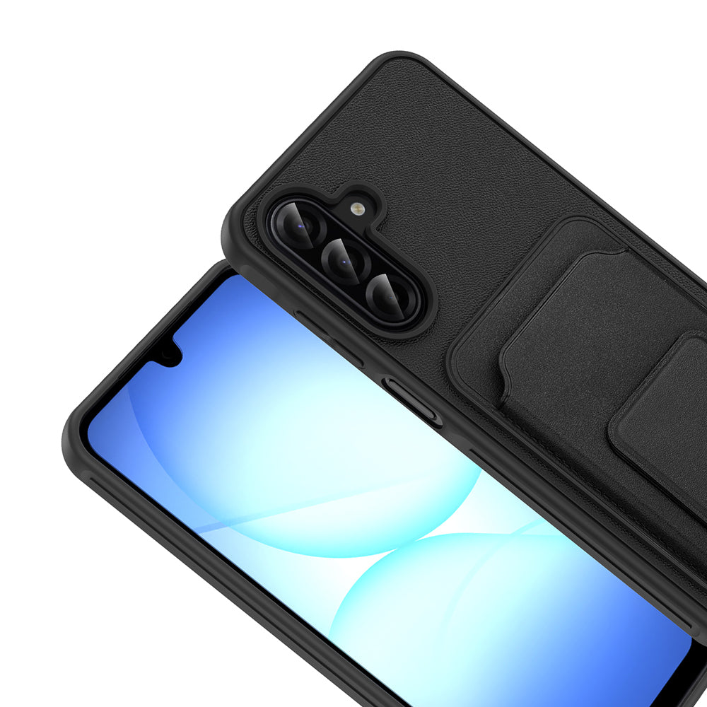 Galaxy A17 Kılıf Kartlıklı TPU Zore Bikart Kapak
