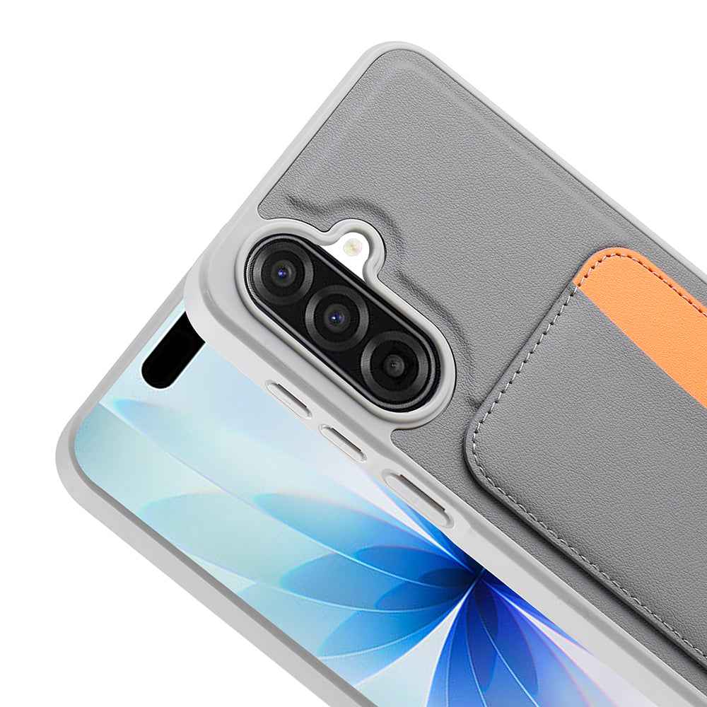 Galaxy A17 Kılıf Kartlıklı Zore X-Kart Silikon Kapak