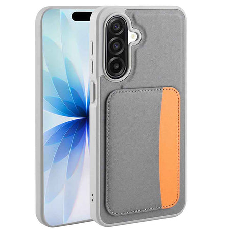 Galaxy A17 Kılıf Kartlıklı Zore X-Kart Silikon Kapak