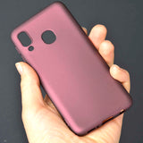 Galaxy A20E Kılıf Zore Premier Silikon Kapak