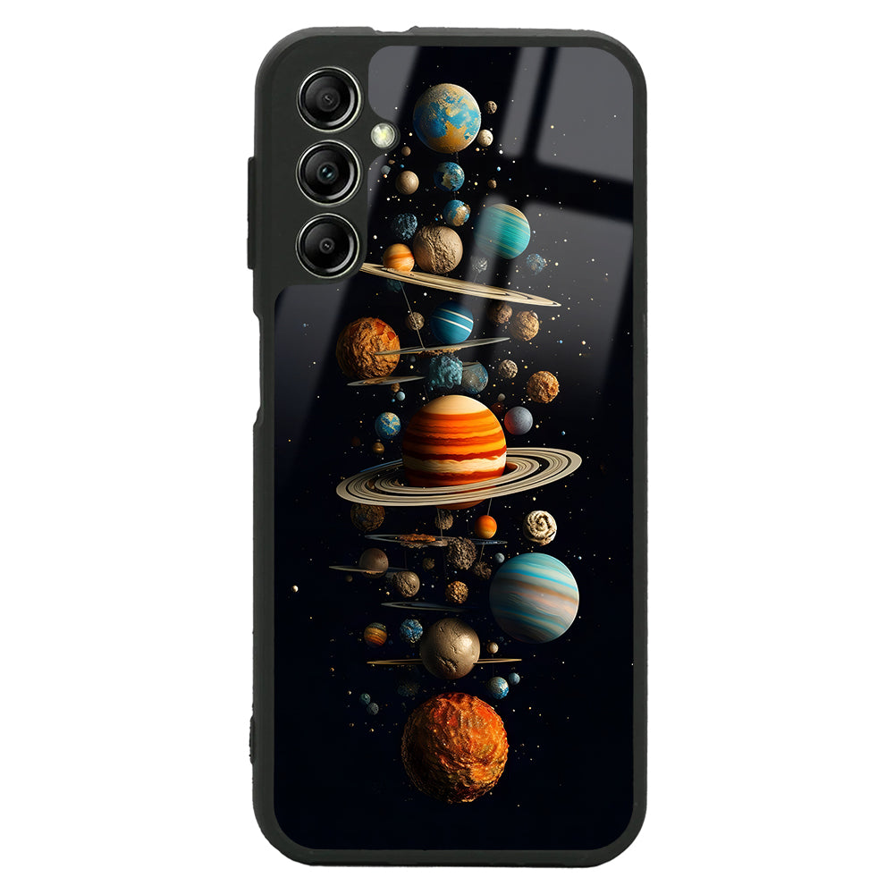 Galaxy A24 Kılıf Kamera Korumalı Desenli Zore Lusi Kapak