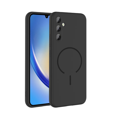 Galaxy A24 Kılıf M-safe Şarj Özellikli Zore Meta Kapak