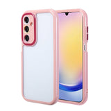 Galaxy A25 Kılıf Kamera Korumalı Renkli Kenar ve Çerçeve Tasarımlı Zore Vitamin Kapak