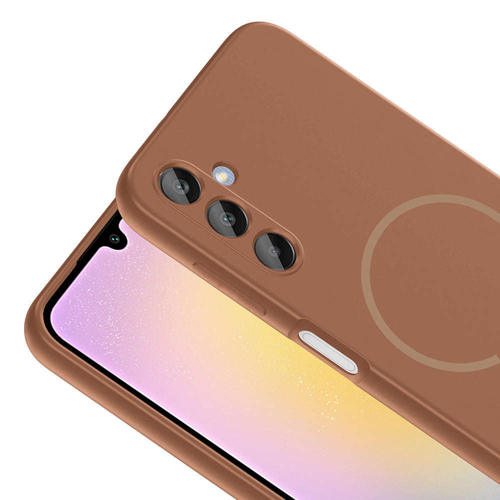 Galaxy A25 Kılıf M-safe Şarj Özellikli Zore Meta Kapak