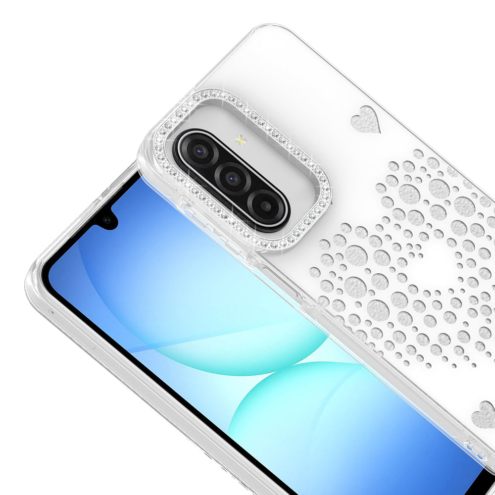 Galaxy A26 Kılıf Damla Taşlı Zore Rivas Sert PC Kapak