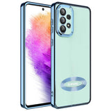 Galaxy A33 5G Kılıf Kamera Korumalı Logo Gösteren Zore Omega Kapak