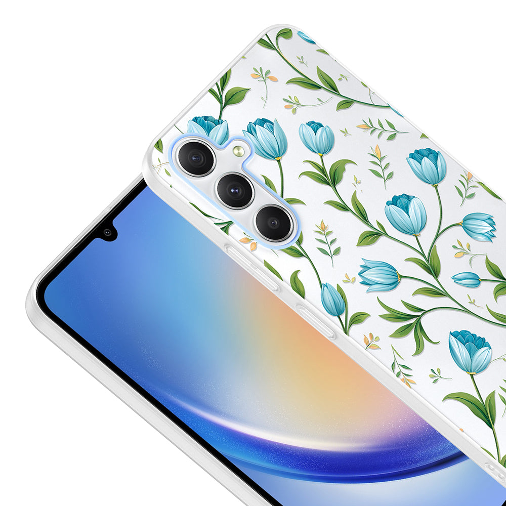 Galaxy A35 Kılıf Kamera Korumalı Desenli Zore Klip Kapak