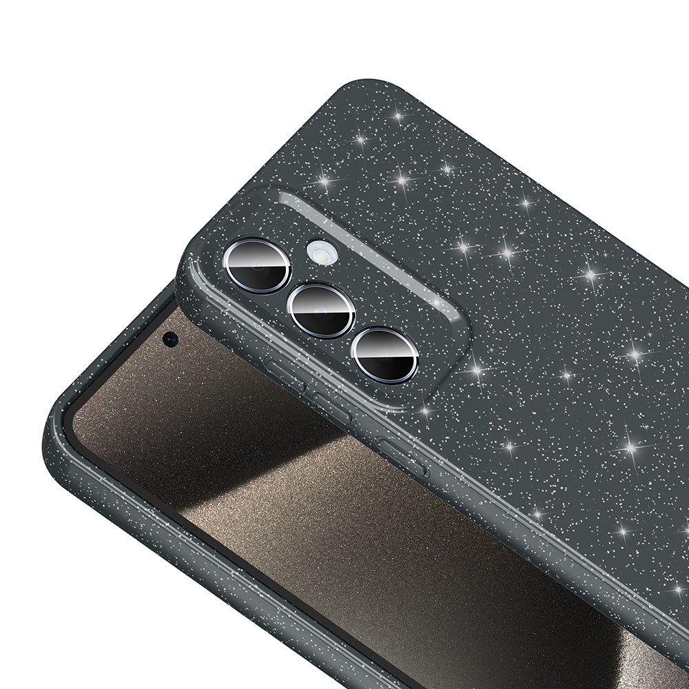 Galaxy A35 Kılıf Kamera Korumalı Simli Lüks Zore Koton Kapak