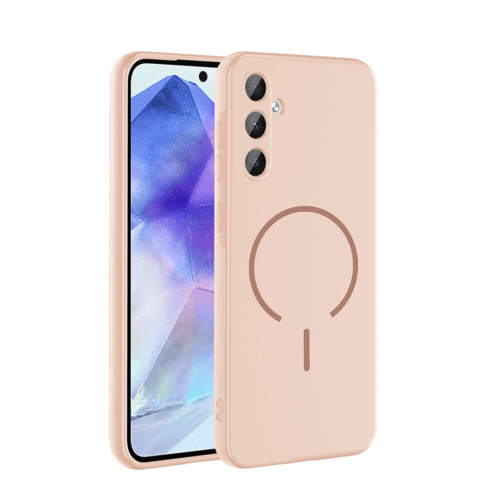 Galaxy A35 Kılıf M-safe Şarj Özellikli Zore Meta Kapak