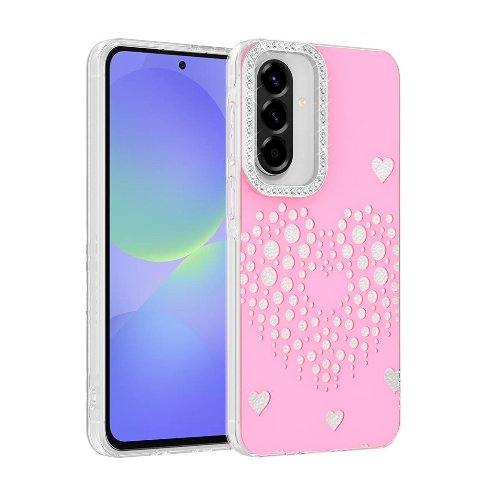 Galaxy A36 Kılıf Damla Taşlı Zore Rivas Sert PC Kapak