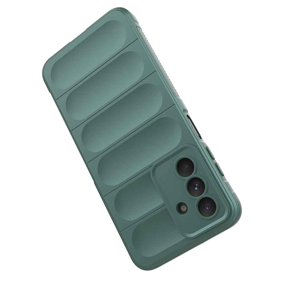 Galaxy A36 Kılıf Esnek TPU Oyuklu Arka Yüzey Tasarımlı Zore Etnik Silikon Kapak