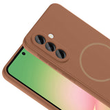 Galaxy A36 Kılıf M-safe Şarj Özellikli Zore Meta Kapak