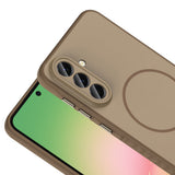 Galaxy A36 Kılıf M-safe Şarj Özellikli Zore Tea Kapak