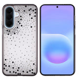 Galaxy A37 Kılıf Airbag Tasarımlı Damla Taşlı Şeffaf Zore Pera Silikon Kapak