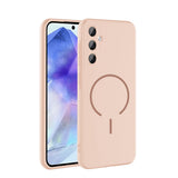 Galaxy A37 Kılıf M-safe Şarj Özellikli Zore Meta Kapak
