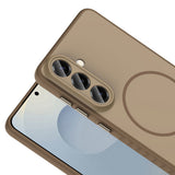 Galaxy A37 Kılıf M-safe Şarj Özellikli Zore Tea Kapak