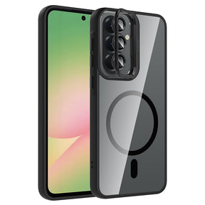 Galaxy A37 Kılıf Standlı ve Kamera Lens Hediyeli Zore Etro Kapak