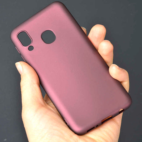 Galaxy A40 Kılıf Zore Premier Silikon Kapak