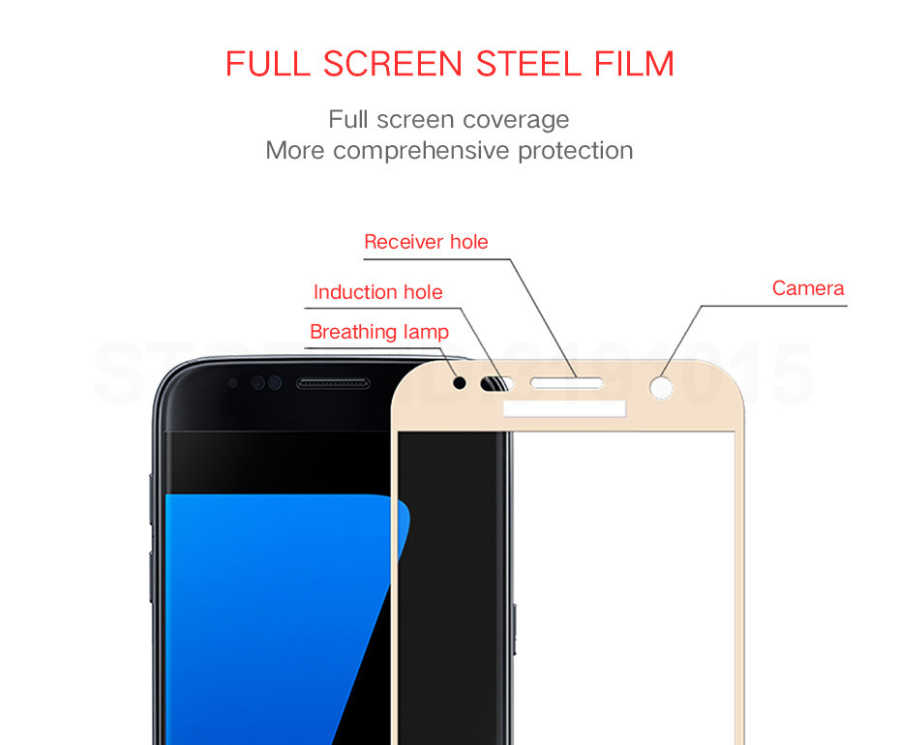 Galaxy A5 2016 Zore Ekranı Tam Kaplayan Düz Cam Koruyucu
