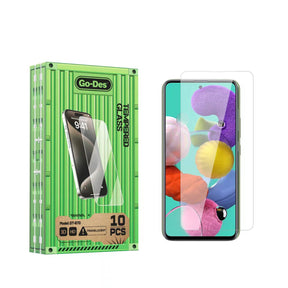 Galaxy A51 Go Des Parmak İzi Bırakmayan 9H Oleofobik Bom Glass Ekran Koruyucu