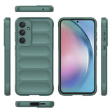 Galaxy A55 Kılıf Esnek TPU Oyuklu Arka Yüzey Tasarımlı Zore Etnik Silikon Kapak