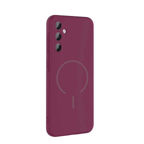 Galaxy A55 Kılıf M-safe Şarj Özellikli Zore Meta Kapak