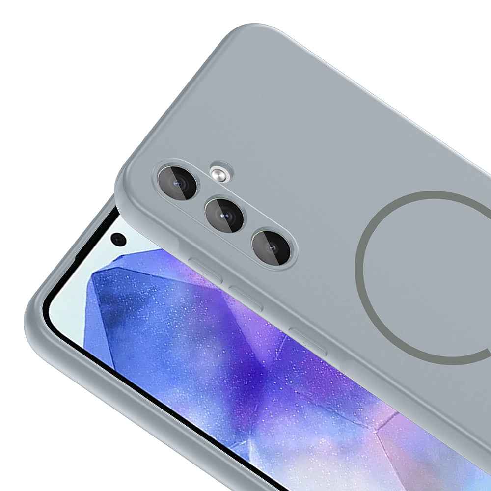 Galaxy A55 Kılıf M-safe Şarj Özellikli Zore Meta Kapak