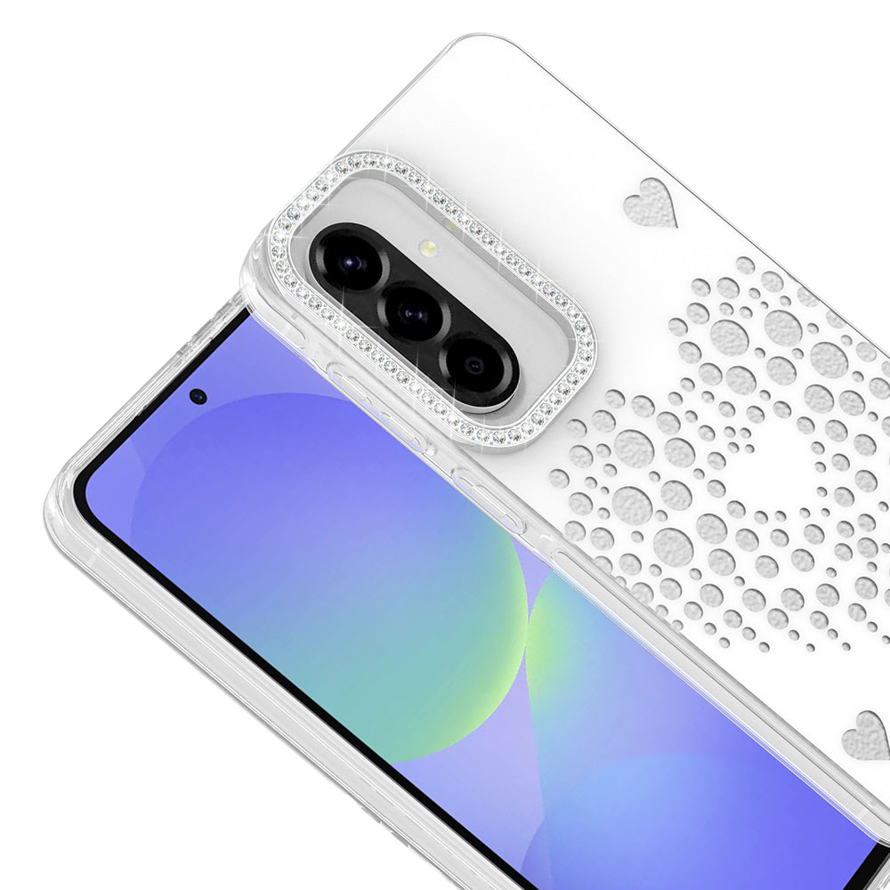 Galaxy A56 Kılıf Damla Taşlı Zore Rivas Sert PC Kapak