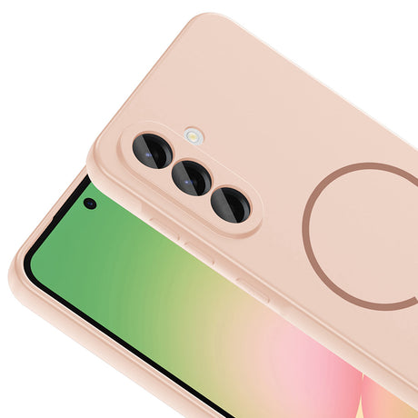 Galaxy A56 Kılıf M-safe Şarj Özellikli Zore Meta Kapak