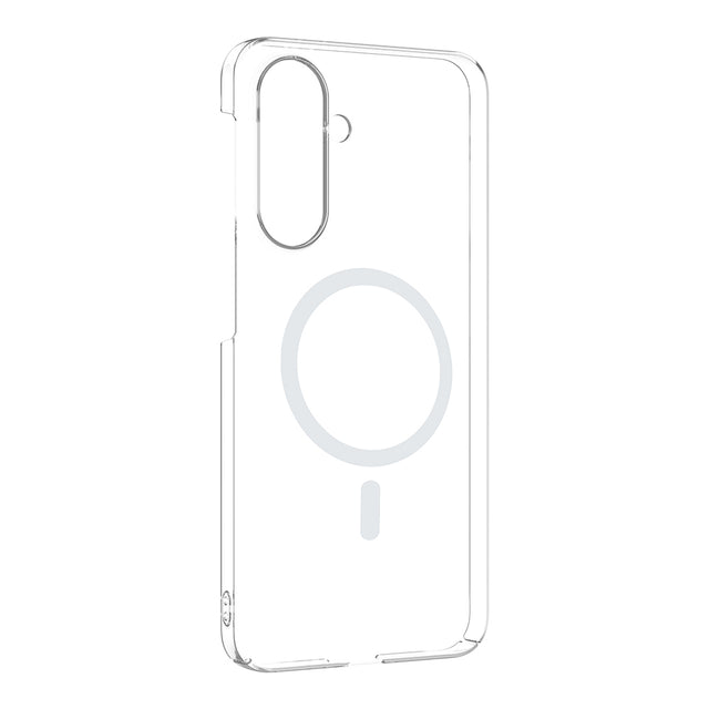 Galaxy A57 Kamera Korumalı M-Safe Şarj Özellikli Şeffaf Zore London Sert PC Kapak