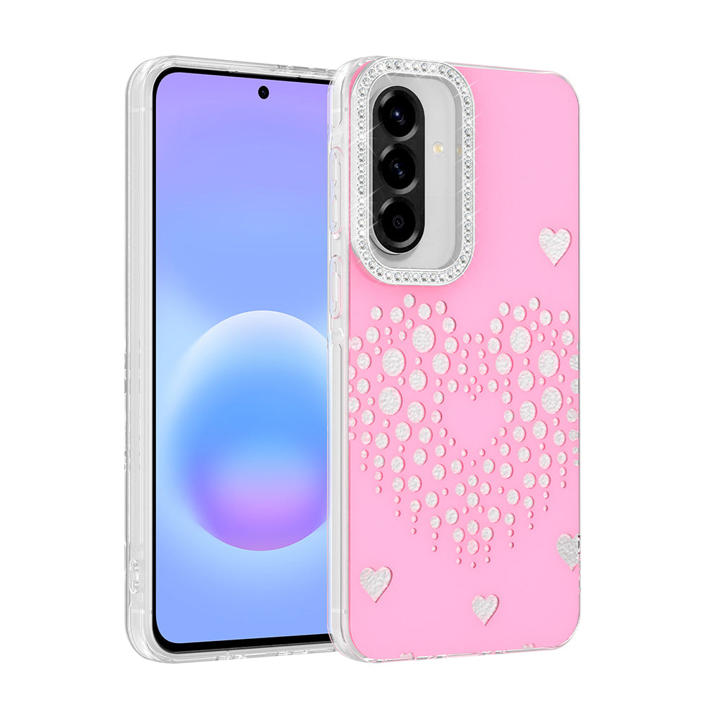 Galaxy A57 Kılıf Damla Taşlı Zore Rivas Sert PC Kapak