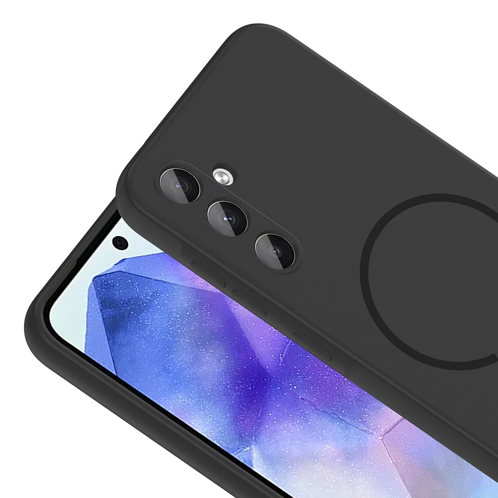 Galaxy A57 Kılıf M-safe Şarj Özellikli Zore Meta Kapak