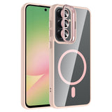 Galaxy A57 Kılıf Standlı ve Kamera Lens Hediyeli Zore Etro Kapak