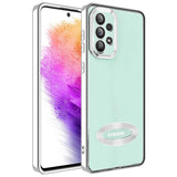 Galaxy A73 Kılıf Kamera Korumalı Logo Gösteren Zore Omega Kapak