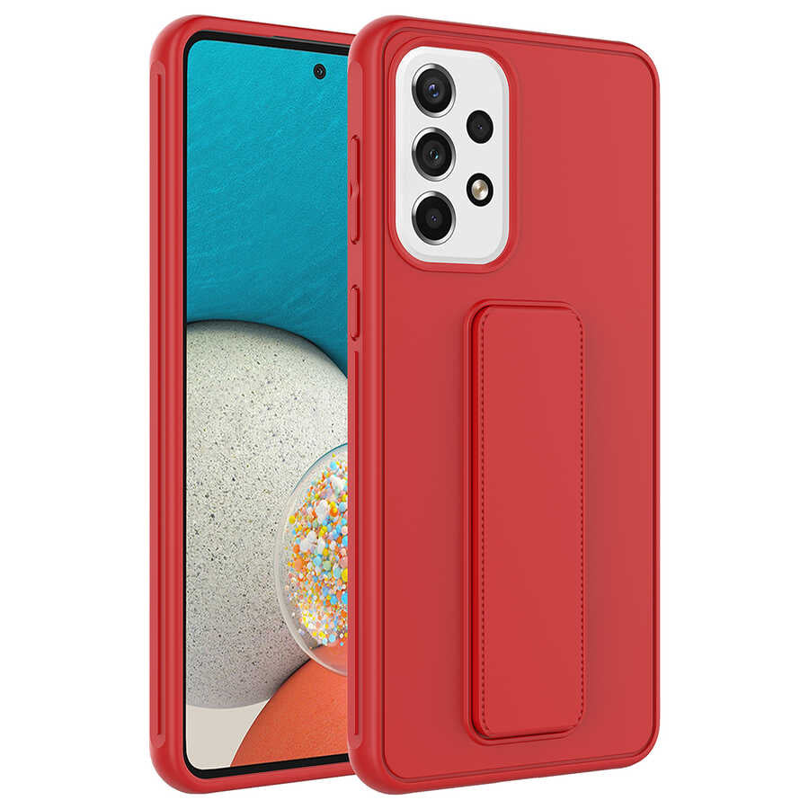 Galaxy A73 Kılıf Zore Qstand Kapak