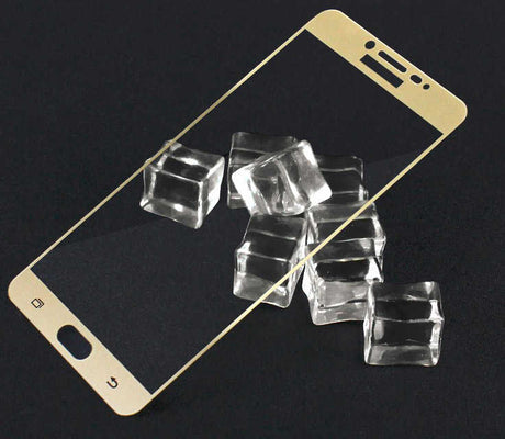 Galaxy C5 Pro Zore Ekranı Tam Kaplayan Düz Cam Koruyucu