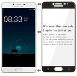 Galaxy C9 Pro Zore Ekranı Tam Kaplayan Düz Cam Koruyucu