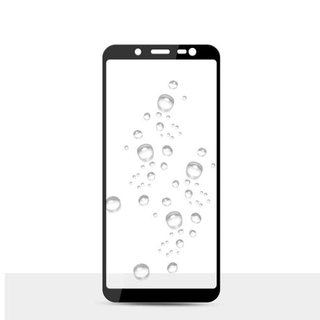 Galaxy J6 Zore Kenarları Kırılmaya Dayanıklı Cam Ekran Koruyucu
